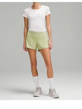 lululemon athletica Sage Green Athletic Shorts